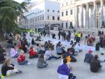Varios colectivos se manifiestan contra el cambio clim&aacute;tico en Madrid