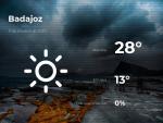 El tiempo en Badajoz: previsi&oacute;n para hoy domingo 11 de octubre de 2020