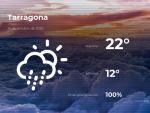 El tiempo en Tarragona: previsi&oacute;n para hoy mi&eacute;rcoles 14 de octubre de 2020