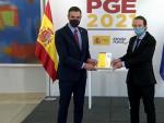 Pedro S&aacute;nchez y Pablo Iglesias presentan los nuevos PGE