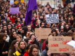 Manifestaci&oacute;n del 8 de marzo de 2018 en Madrid.