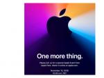 Imagen de la convocatoria para el Apple Event del 10 de noviembre