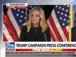 Fox News corta una comparecencia de la portavoz de Trump por sus denuncias de fraude electoral.