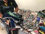 La Guardia Civil interviene 861 prendas de ropa interior falsificadas