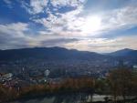 Nubes y claros en Bilbao