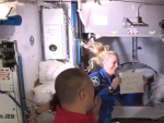 Los tripulantes de SpaceX son recibidos en la Estaci&oacute;n Espacial Internacional.