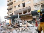 Vista de los escombros tras gran explosi&oacute;n de gas butano registrada en una vivienda de Torrevieja