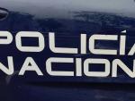 Un coche de la Polic&iacute;a Nacional.