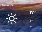 El tiempo en Tarragona: previsi&oacute;n para hoy domingo 22 de noviembre de 2020