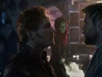 Chris Pratt y Chris Hemsworth en 'Vengadores: Infinity War'