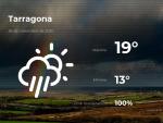 El tiempo en Tarragona: previsi&oacute;n para hoy jueves 26 de noviembre de 2020