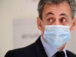 Sarkozy, a la salida del juzgado