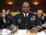 El general Lloyd Austin, durante una comparecencia ante el Senado de EE UU en 2011, cuando era el comandante en jefe de las fuerzas estadounidenses en Irak.