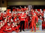 La despedida a Sebastian Vettel del equipo Ferrari