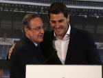 Iker Casillas y Florentino P&eacute;rez