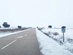 Carretera limpia tras la nieve