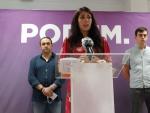 La s&iacute;ndica de Unides Podem en Les Corts, Naiara Dav&oacute;