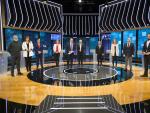 Debate electoral en RTVE de les principales fuerzas que se presentan a las elecciones al Parlament de Catalu&ntilde;a.