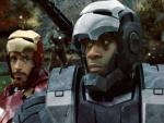 Don Cheadle como M&aacute;quina de Guerra en 'Vengadores: Infinity War'.
