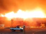 Incendio en el circuito de Termas de R&iacute;o Hondo, en Argentina