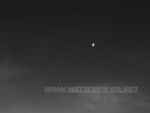 Imagen del meteorito que cruz&oacute; los cielos de Andaluc&iacute;a oriental este s&aacute;bado.