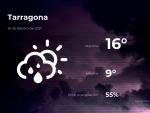 El tiempo en Tarragona: previsi&oacute;n para hoy martes 16 de febrero de 2021