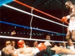 Mike Tyson tras ser noqueado por James Douglas en 1990.