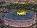 Estadio de f&uacute;tbol para el Mundial de Qatar.