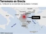 Terremoto de magnitud 6,3 en la escala de Richter en Grecia.