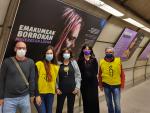 Metro Bilbao acoge la exposici&oacute;n de Amnist&iacute;a Internacional &quot;Mujeres en lucha&quot; con motivo del 8 de marzo