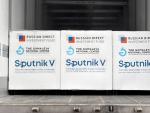 Varias cajas con las dosis de la vacuna rusa Sputnik V.