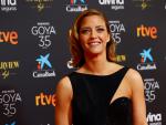 La periodista Mar&iacute;a Casado, presentadora de la gala, en la alfombra roja de los Premios Goya 2021.
