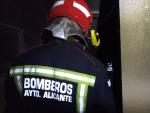 Els Bombers Del Speis Intervenen En Un Incendi En Vivenda Anit Amb Una Ferida Per Inhalaci&oacute; De Fum A Alacant