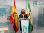 La alcaldesa de Marbella, &Aacute;ngeles Mu&ntilde;oz, en rueda de prensa