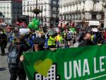 Manifestaci&oacute;n por la Ley de Vivienda en Madrid.