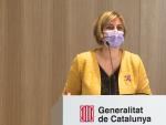 La consellera Alba Verg&eacute;s explica como sera el plan de estrat&eacute;gico de vacunaci&oacute;n en Catalunya