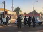 Un control policial en Niamey, N&iacute;ger.