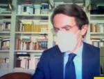 El expresidente del Gobierno Jos&eacute; Mar&iacute;a Aznar declara en la Audiencia Nacional por la caja B del PP.