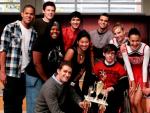 Elenco de la primera temporada de 'Glee'.