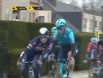 Fedorov y Vergaerde protagonizan un vergonzoso incidente en el Tour de Flandes.