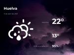 El tiempo en Huelva: previsi&oacute;n para hoy domingo 11 de abril de 2021