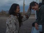 Chlo&eacute; Zhao y Frances McDormand en el rodaje de 'Nomadland'