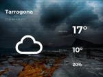 El tiempo en Tarragona: previsi&oacute;n para hoy jueves 22 de abril de 2021