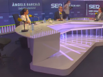 Pablo Iglesias abandona el debate de la SER