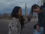 Chlo&eacute; Zhao y Frances McDormand en el set de 'Nomadland'