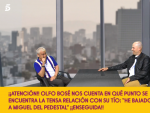 Jorge Javier y Olfo Bos&eacute; parodian en 'S&aacute;lvame' la entrevista de Jordi &Eacute;vole y Miguel Bos&eacute;.