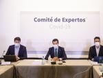 El presidente de la Junta, Juanma Moreno, preside una nueva reuni&oacute;n del comit&eacute; de expertos contra la pandemia.