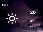El tiempo en Lugo: previsi&oacute;n para hoy lunes 3 de mayo de 2021