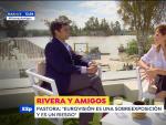 Pastora Soler entrevistada por Fran Rivera para 'Espejo p&uacute;blico'.