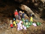 Retiran m&aacute;s de 100 kilos de residuos de una treintena de cuevas del sur de la Regi&oacute;n de Murcia